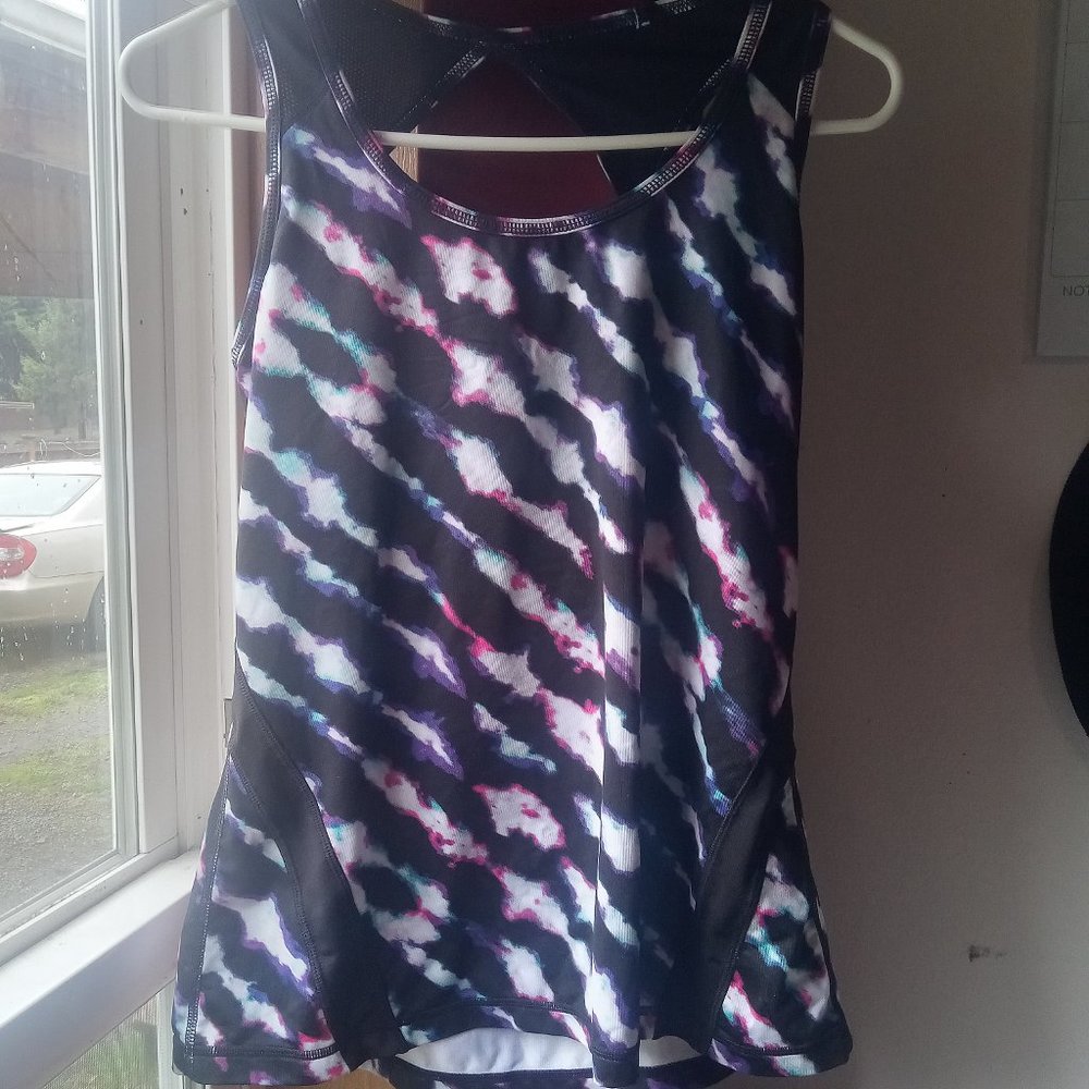 Ideology Athletic Bra Tank Top, O-Back Opening